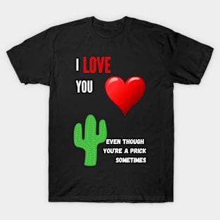 Best Cactus Themed Birthday Gift Idea T-Shirt